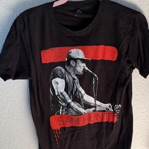 Sam Hunt Black Graphic T-Shirt